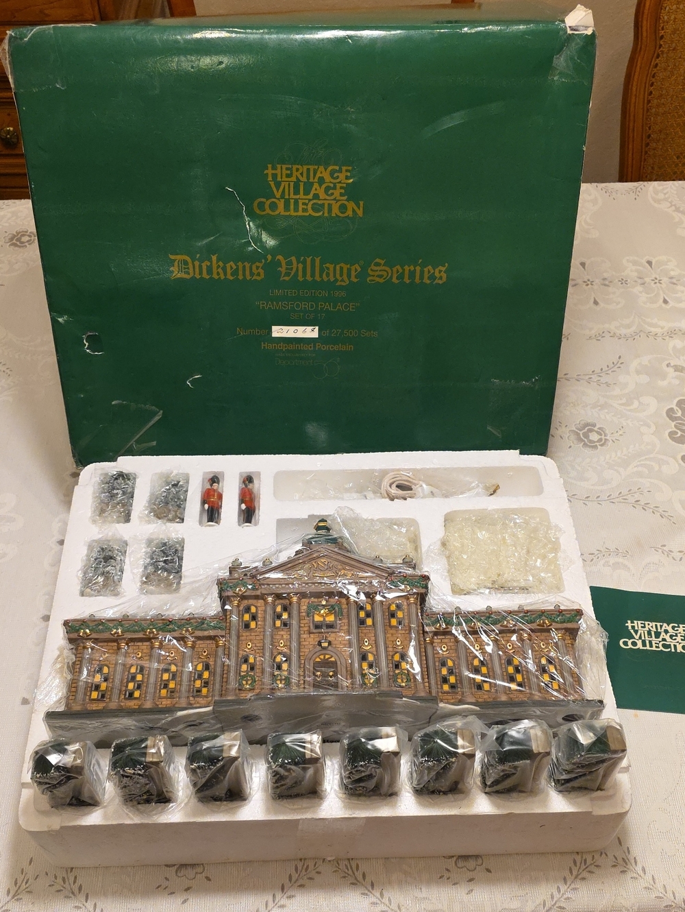 Department 56 Dickens Village - Ramsford Palace -NEVER UNWRAPPED